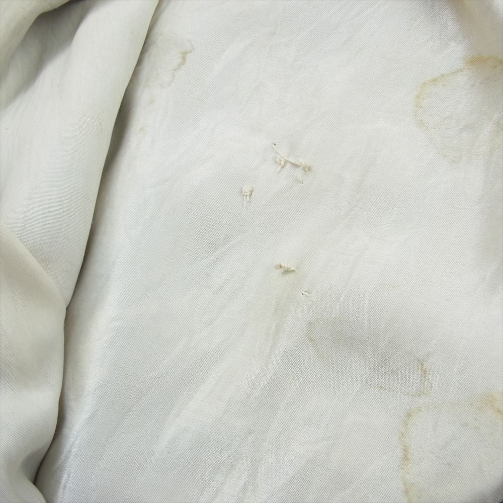 ヴィンテージ 60s Vietnam War Souvenir Jacket ヴィンテージ ベトナム スーベニア スカジャン ベトジャン 1967 赤福刺繍 KKVジッパー ジップアップ ジャケット ブラック系【中古】