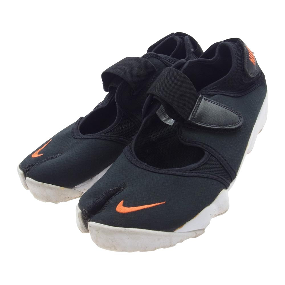 NIKE ナイキ DN1338-001 WMNS Air Rift Breathe Black/White/Rush Orange ウィメンズ エア リフト ブリーズ スニーカー ブラック系 28cm【中古】