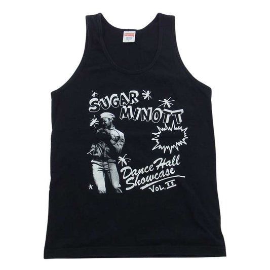 Supreme シュプリーム 13SS × Wackies Sugar Tank ワッキーズ タンクトップ ブラック系 S【中古】