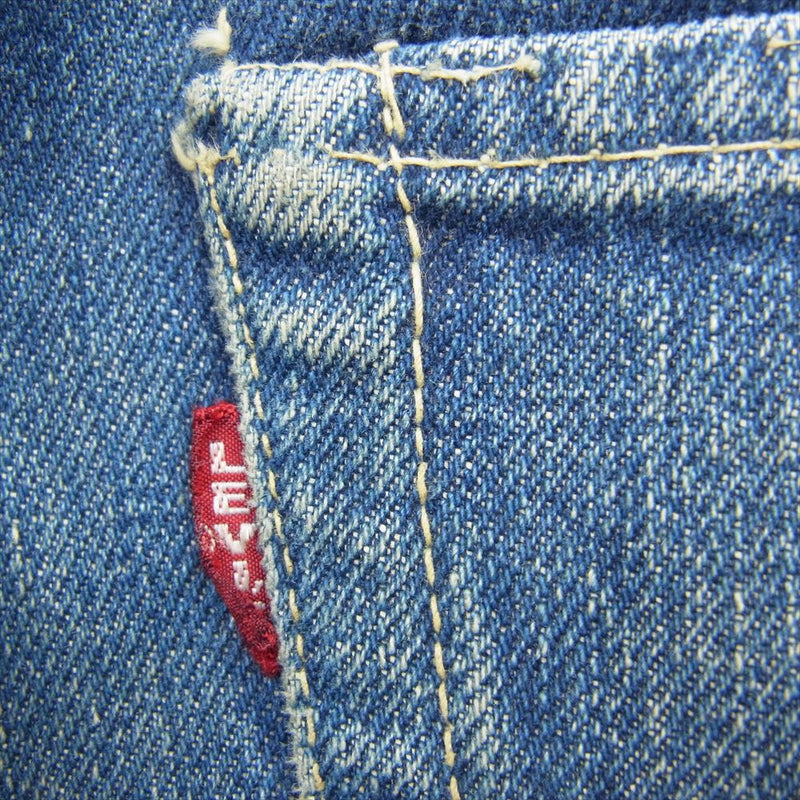 Levi's リーバイス ヴィンテージ オリジナル 501XX ボタン裏刻印14 ビッグE ストレート デニム パンツ インディゴブルー系【中古】