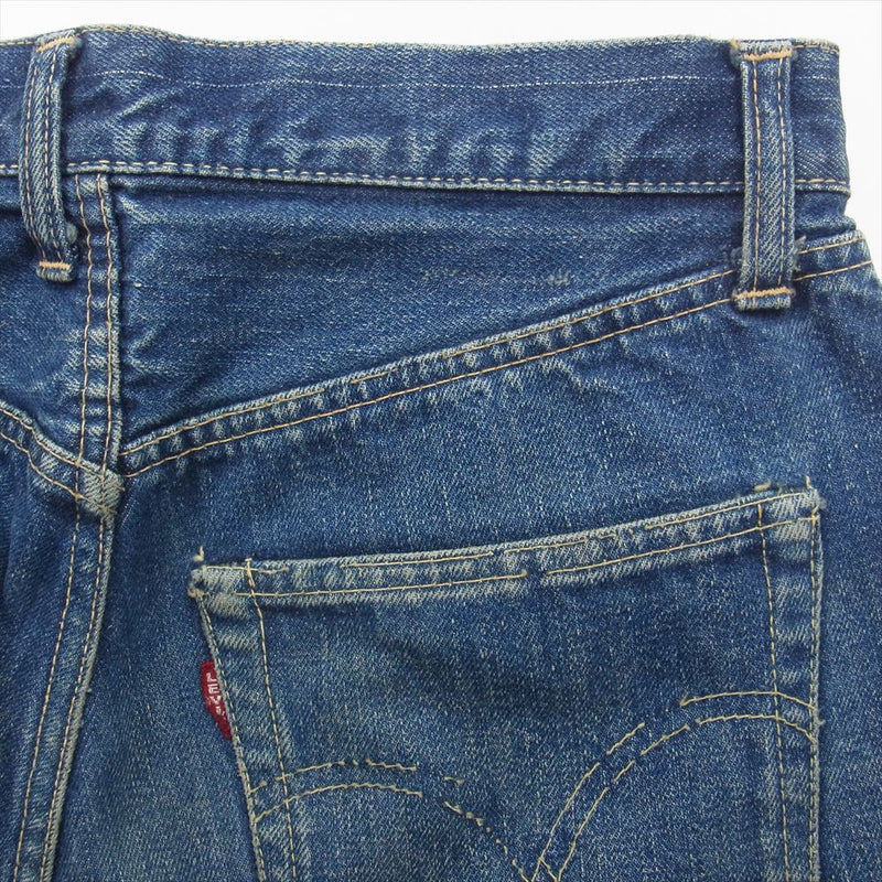 Levi's リーバイス ヴィンテージ オリジナル 501XX ボタン裏刻印14 ビッグE ストレート デニム パンツ インディゴブルー系【中古】