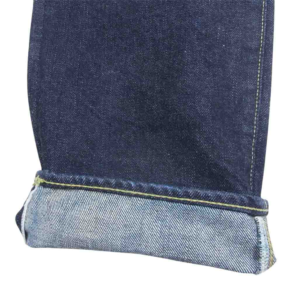 FOB FACTORY エフオービーファクトリー F151 ボタンフライ デニム パンツ インディゴブルー系 30【中古】