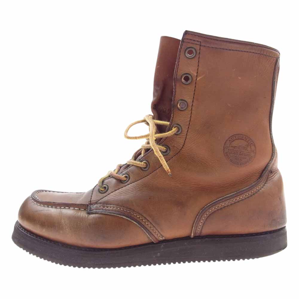 RED WING レッドウィング 96年~97年製 90s 犬刻印 ライナー付き Irish Setter INSULATED アイリッシュセッター 9インチ レースアップ レザー ブーツ ブラウン系 9インチ【中古】