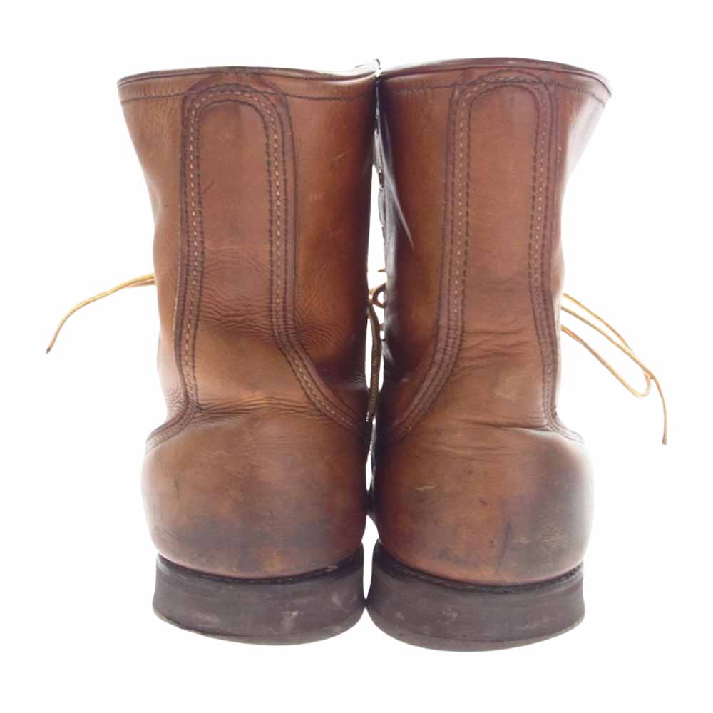 RED WING レッドウィング 96年~97年製 90s 犬刻印 ライナー付き Irish Setter INSULATED アイリッシュセッター 9インチ レースアップ レザー ブーツ ブラウン系 9インチ【中古】