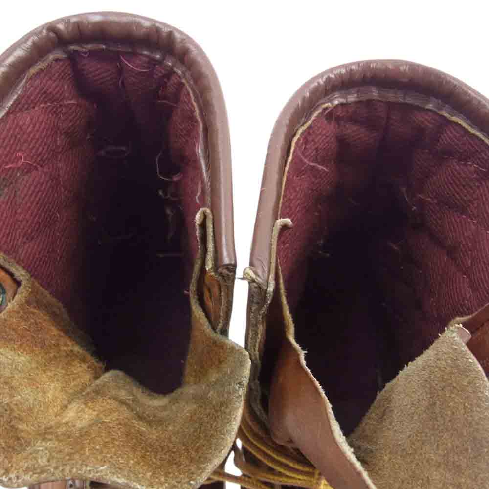 RED WING レッドウィング 96年~97年製 90s 犬刻印 ライナー付き Irish Setter INSULATED アイリッシュセッター 9インチ レースアップ レザー ブーツ ブラウン系 9インチ【中古】