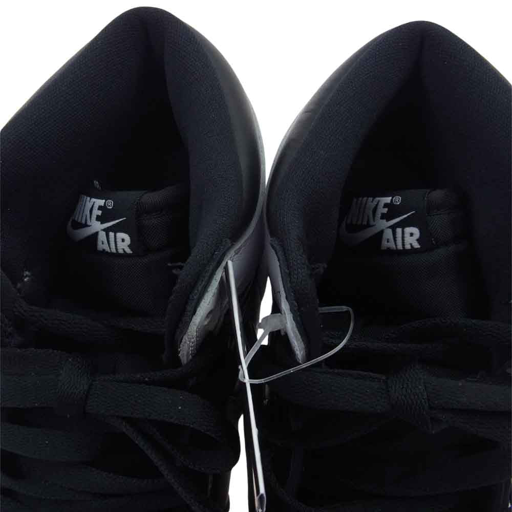 NIKE ナイキ DZ5485-010 Air Jordan 1 Retro High OG Black White AJ1 エアジョーダン レトロ ハイ ブラック ホワイト スニーカー ブラック系 ホワイト系 25.5cm【新古品】【未使用】【中古】