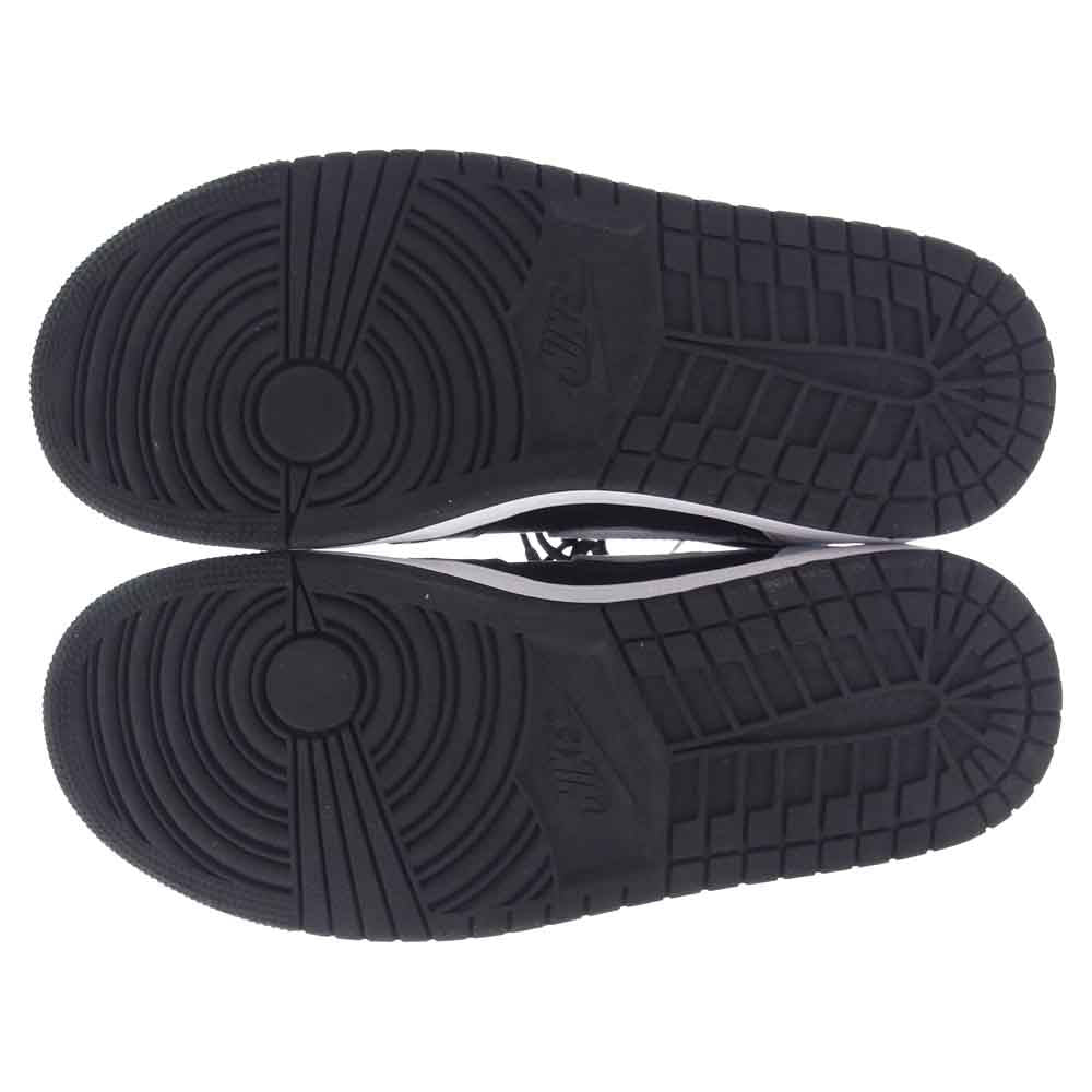 NIKE ナイキ DZ5485-010 Air Jordan 1 Retro High OG Black White AJ1 エアジョーダン レトロ ハイ ブラック ホワイト スニーカー ブラック系 ホワイト系 25.5cm【新古品】【未使用】【中古】