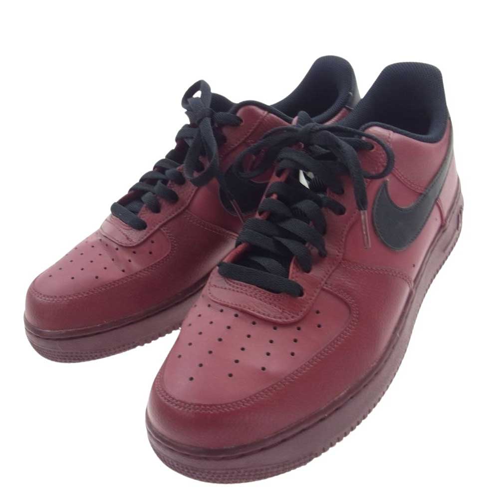 NIKE ナイキ 315122-614 AIR FORCE 1 07 LOW TEAM RED BLACK AF1 エアフォース ローカット スニーカー TEAM RED/BLACK 29cm【中古】