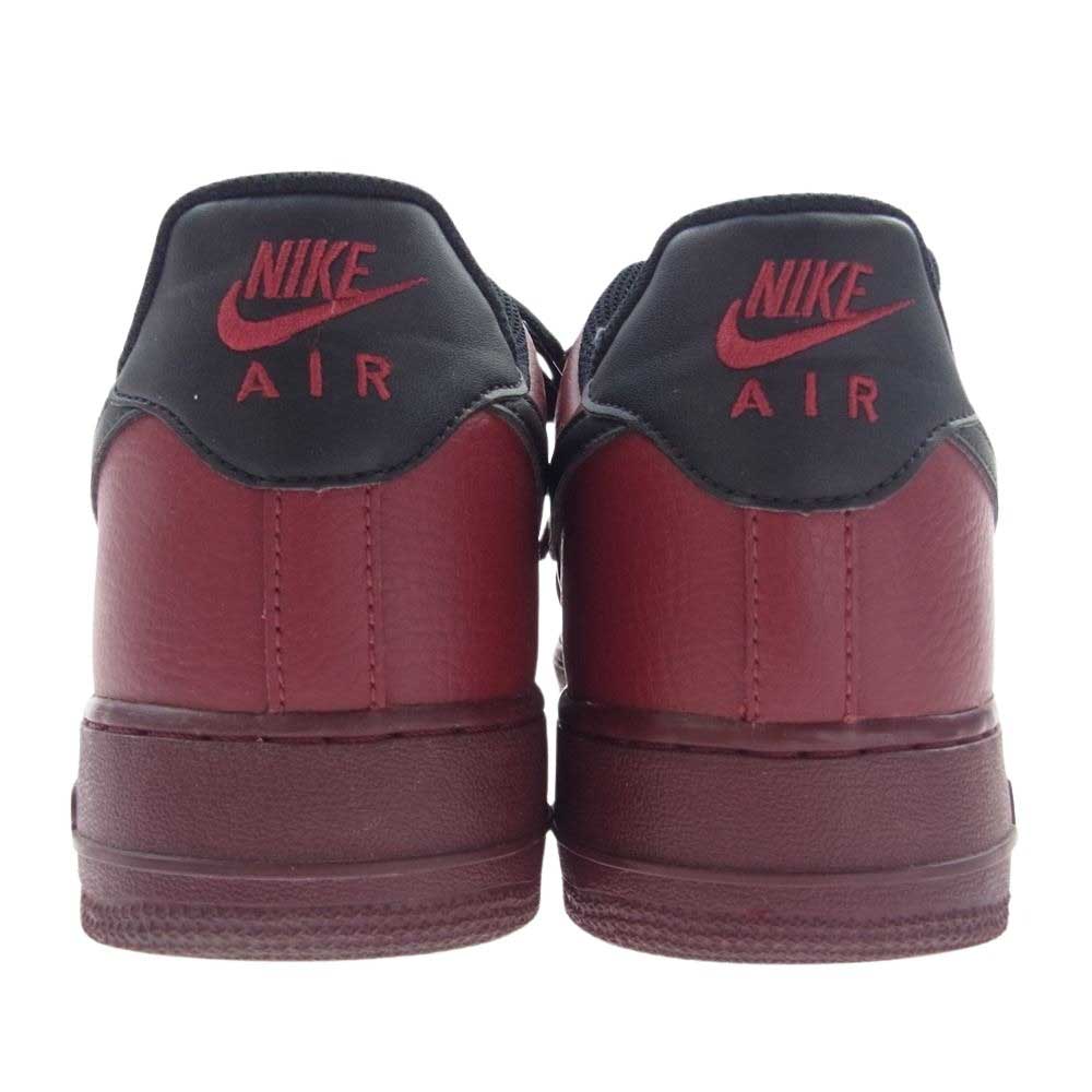 NIKE ナイキ 315122-614 AIR FORCE 1 07 LOW TEAM RED BLACK AF1 エアフォース ローカット スニーカー TEAM RED/BLACK 29cm【中古】