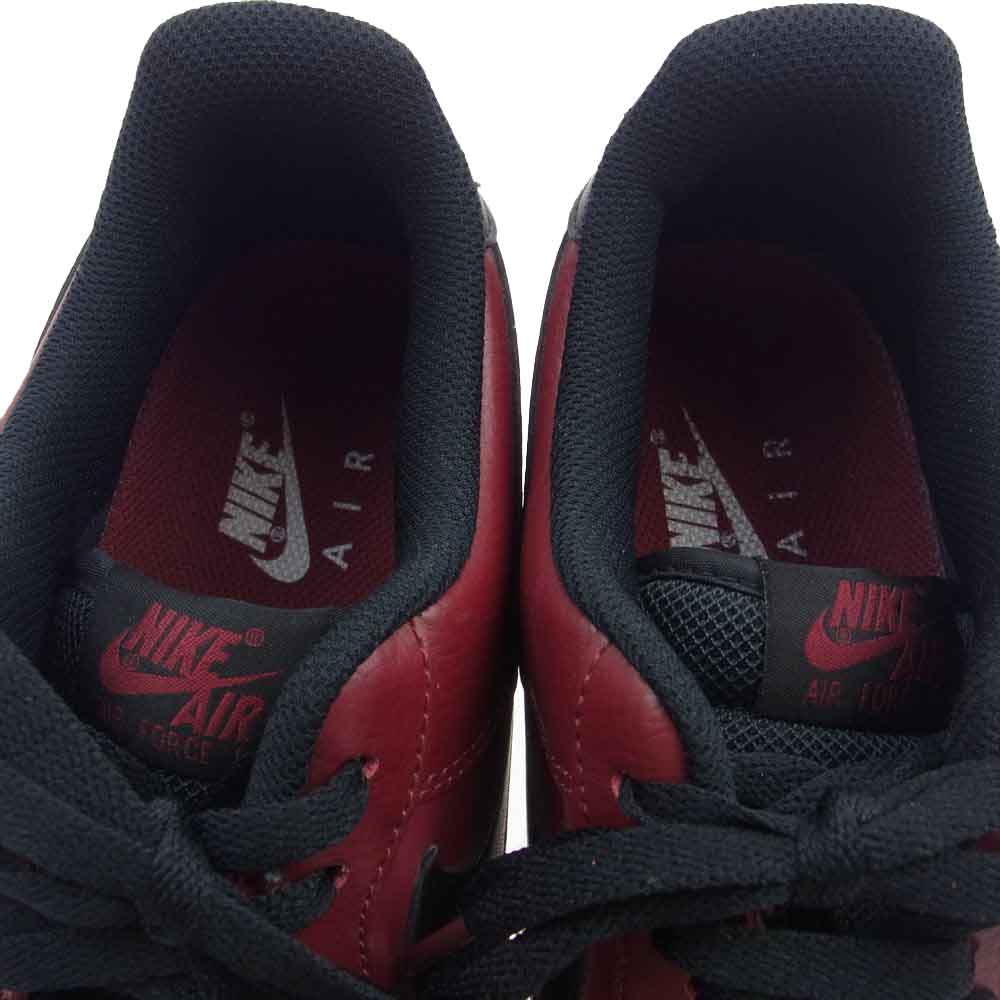 NIKE ナイキ 315122-614 AIR FORCE 1 07 LOW TEAM RED BLACK AF1 エアフォース ローカット スニーカー TEAM RED/BLACK 29cm【中古】