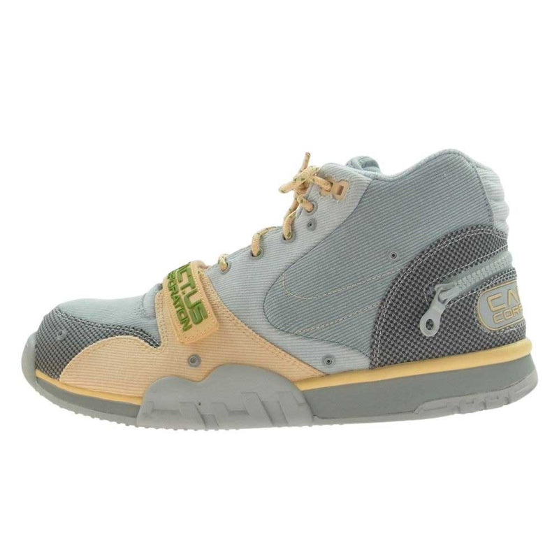 NIKE ナイキ DR7515-001 Travis Scott AIR TRAINER1 SP CACTUS JACK Grey Haze トラヴィススコット エアトレーナー ハイカットスニーカー マルチカラー系 30cm【中古】