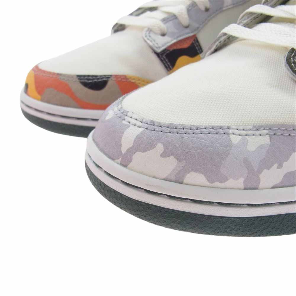 NIKE ナイキ DH0957-100 DUNK LOW SE MULTI CAMO ダンクロー セイル ヴィンテージグリーン ローカット スニーカー マルチカラー系 29cm【中古】