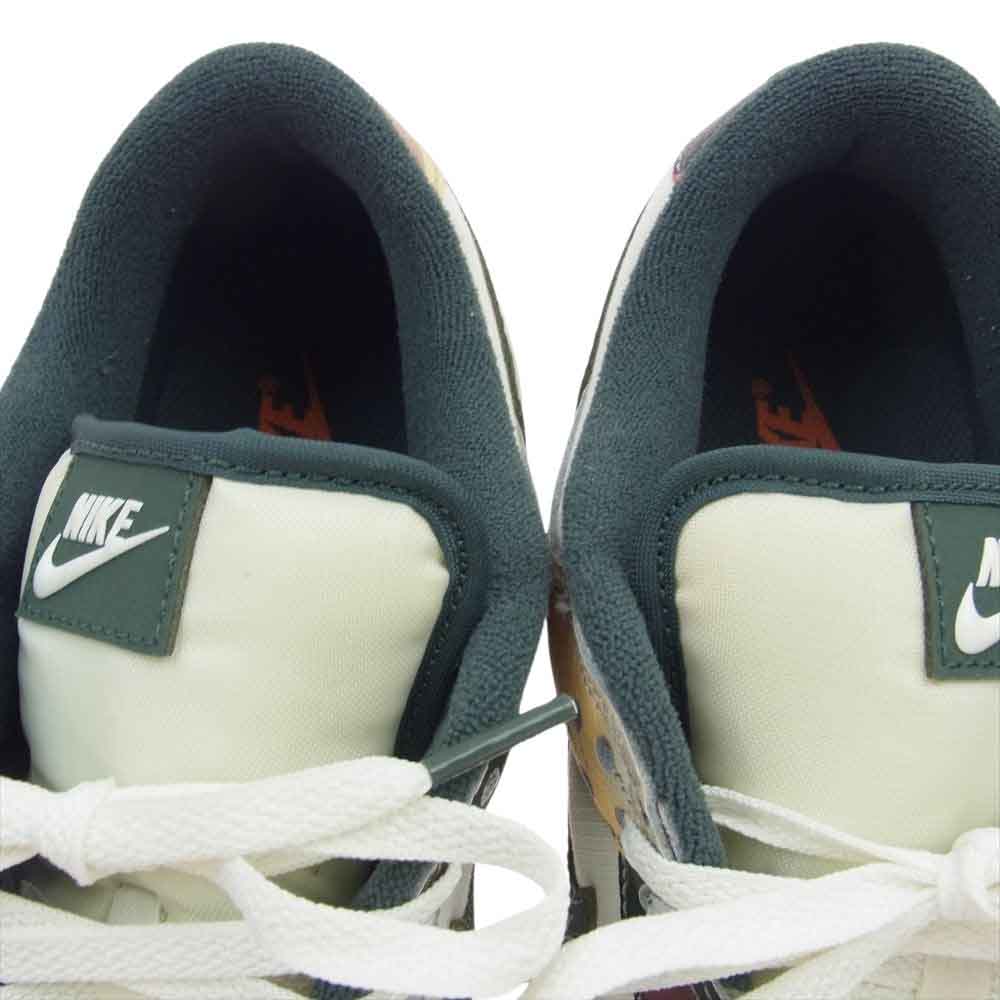 NIKE ナイキ DH0957-100 DUNK LOW SE MULTI CAMO ダンクロー セイル ヴィンテージグリーン ローカット スニーカー マルチカラー系 29cm【中古】