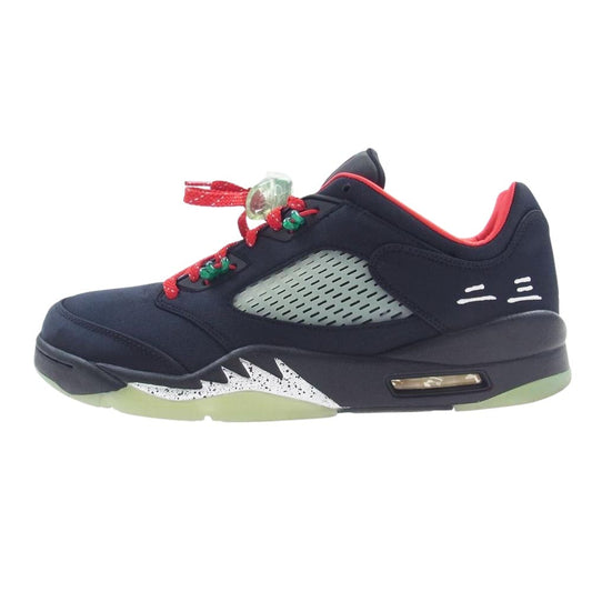 NIKE ナイキ DM4640-036 × CLOT クロット Air Jordan 5 Low Jade 5 Low エアジョーダン 5 ロー スニーカー ブラック系 30cm【中古】
