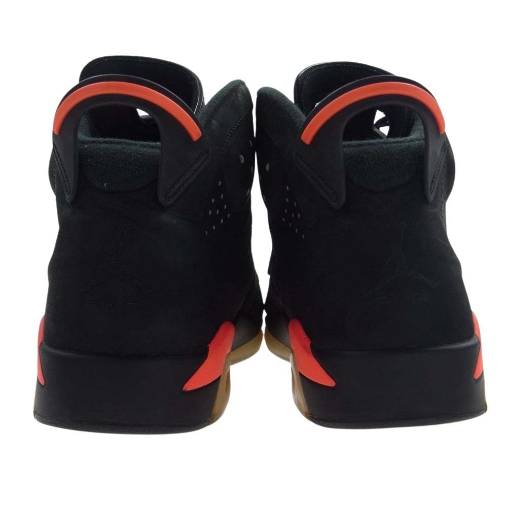 NIKE AIR JORDAN ナイキ ジョーダン 384664-023 6 RETRO AJ6 INFRARED BLACK 2014 エアジョーダン レトロ スニーカー ブラック系 29.5cm【中古】