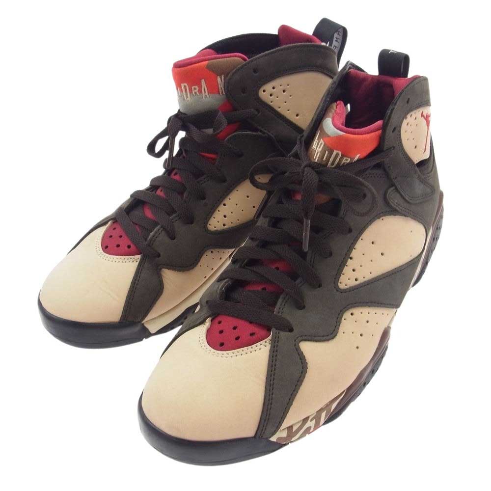 NIKE ナイキ AT3375-200 × Patta Air Jordan 7 OG Brown パタ エアジョーダン7 OG ブラウン マルチカラー系 29cm【中古】