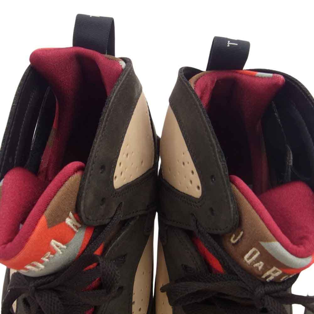 NIKE ナイキ AT3375-200 × Patta Air Jordan 7 OG Brown パタ エアジョーダン7 OG ブラウン マルチカラー系 29cm【中古】