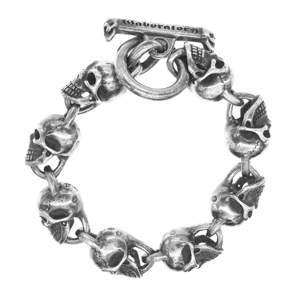 GABOR ガボール 8SKULL LINK BRACELET 8スカルリンク 逆転 ブレスレット シルバー系【中古】