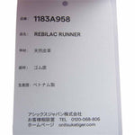 ONITSUKA TIGER オニツカタイガー 1183A958 REBILAC RUNNER レビックランナー スエード スニーカー ブラック系 25.5cm【中古】