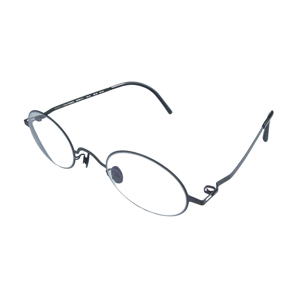 MAISON MARGIELA メゾンマルジェラ MMCRAFT005 × MYKITA マイキータ COL.268 Shiny Black サングラス 眼鏡 ブラック系 140 45□25【中古】
