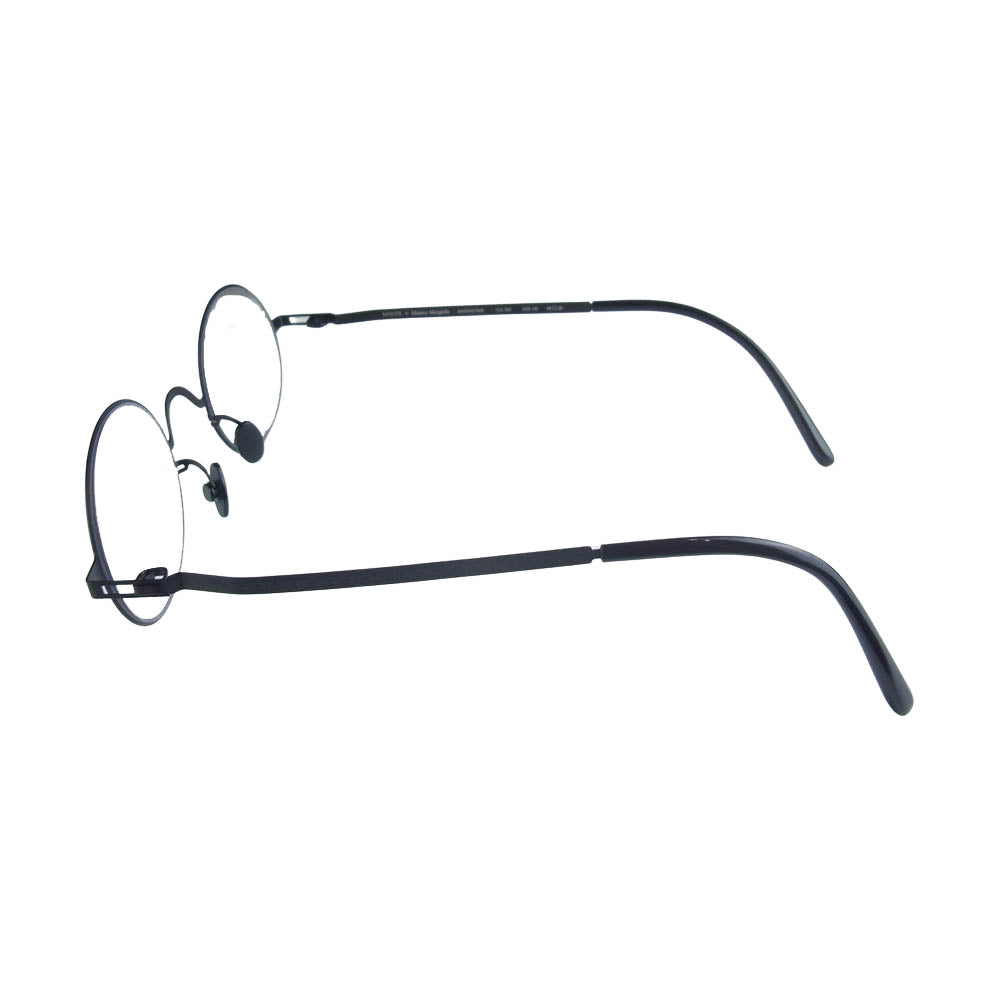 MAISON MARGIELA メゾンマルジェラ MMCRAFT005 × MYKITA マイキータ COL.268 Shiny Black サングラス 眼鏡 ブラック系 140 45□25【中古】