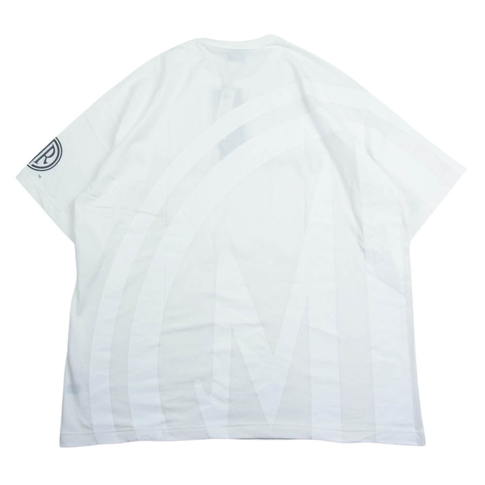 マウトリーコンテーラー M.R.T. MOUT LARGE ICON T-SHIRT ロゴ 半袖 Tシャツ ホワイト系 46【新古品】【未使用】【中古】