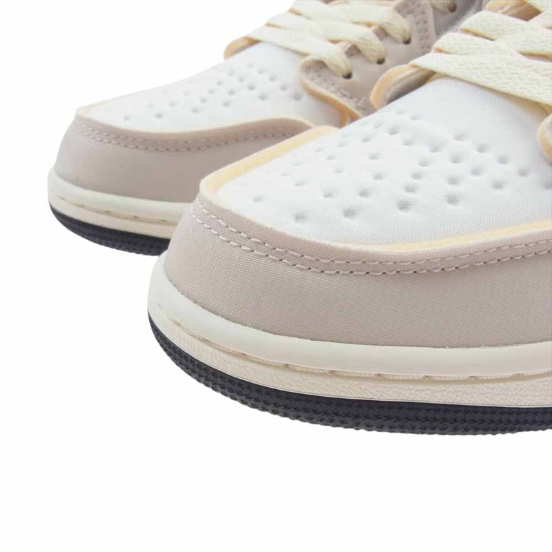 NIKE ナイキ DV0982-100 Air Jordan 1 Retro Low OG EX White and Coconut Milk エアジョーダン1 レトロ ロー OG EX ホワイト アンド ココナッツ ミルク スニーカー ベージュ系 27.5cm【新古品】【未使用】【中古】