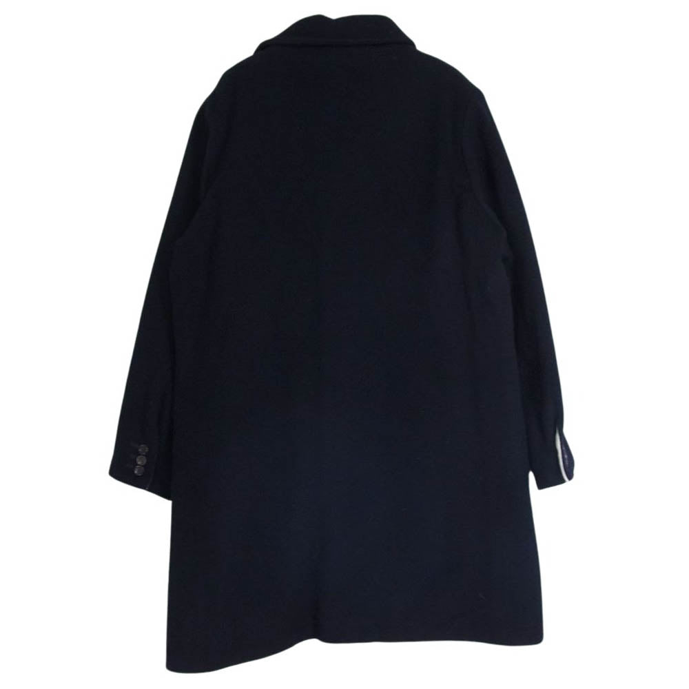 EEL イール E-15171LOFT × LOFTMAN ロフトマン別注 KOUYOU COAT コウヨウ コート ウール チェスター コート ネイビー系 XS【中古】