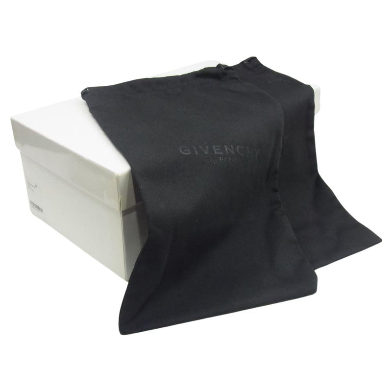 GIVENCHY ジバンシィ SKATE レザー スリッポン スニーカー スター ブラック系 44【中古】