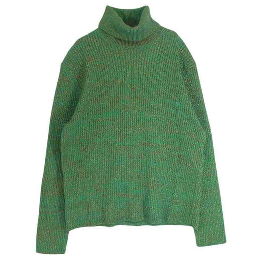 GUCCI グッチ 19AW 562675 Turtle Neck Sweater ラメ タートルネック セーター ニット グリーン系 XL【中古】
