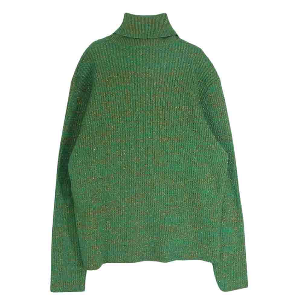 GUCCI グッチ 19AW 562675 Turtle Neck Sweater ラメ タートルネック セーター ニット グリーン系 XL【中古】