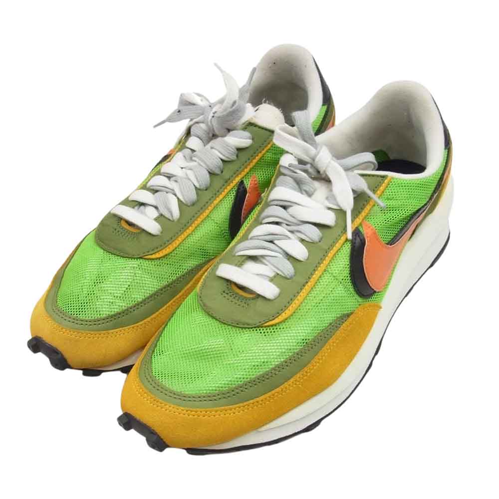 NIKE ナイキ BV0073-300 × Sacai サカイ LDV Waffle Green ワッフル グリーン スニーカー グリーン系 30cm【中古】