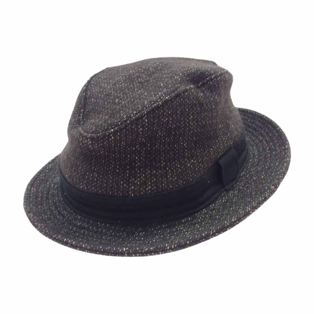 ウエストライド ビーチクロス コットン ウール ハット 帽子 ブラウン系 L【中古】