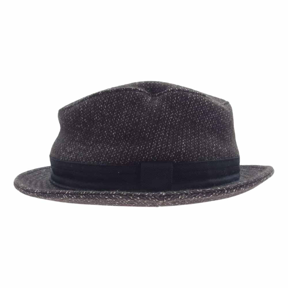 ウエストライド ビーチクロス コットン ウール ハット 帽子 ブラウン系 L【中古】