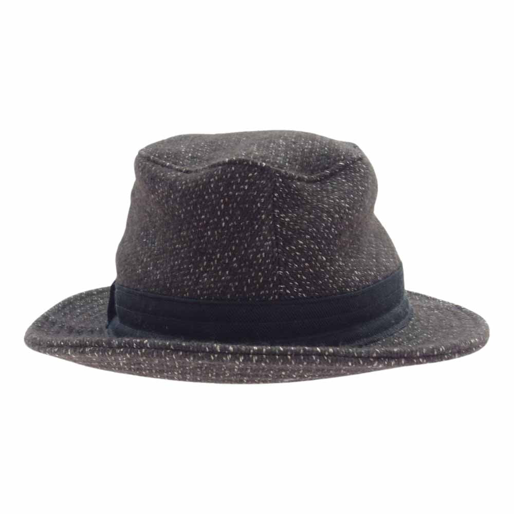 ウエストライド ビーチクロス コットン ウール ハット 帽子 ブラウン系 L【中古】