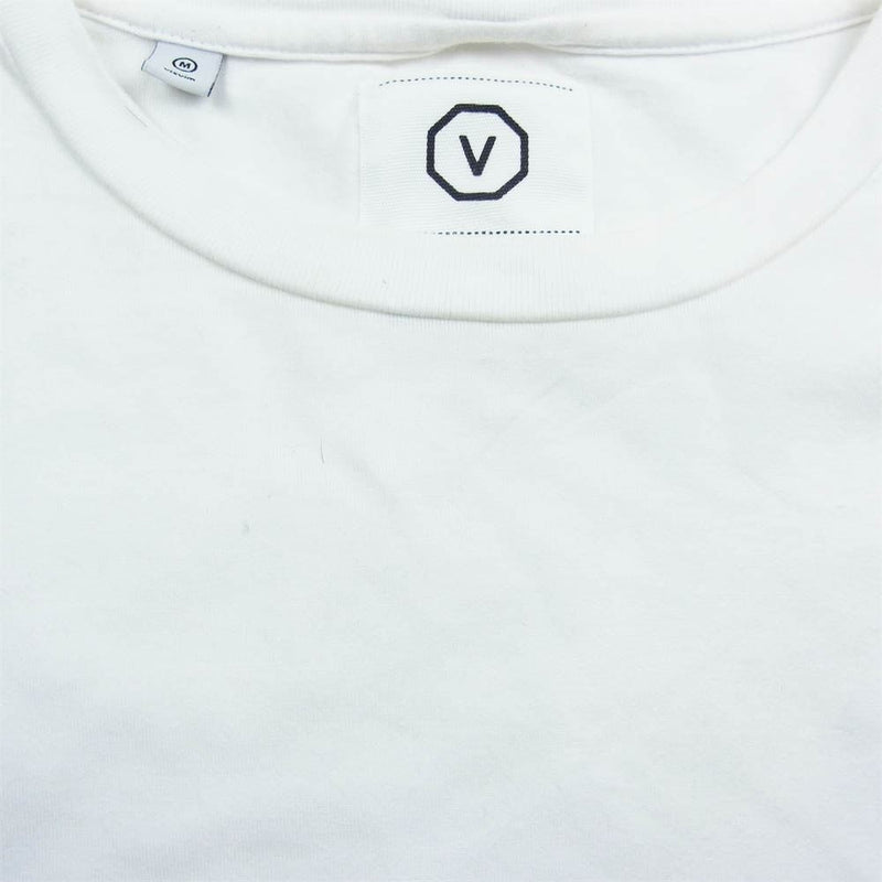 VISVIM ビズビム プリント 初期 Tシャツ 半袖 ホワイト系 M【中古】