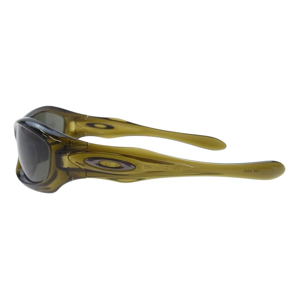 OAKLEY オークリー 92610-9919 MONSTER DOG モンスター ドッグ ロゴ サングラス アイウェア カーキ系 50□20【中古】
