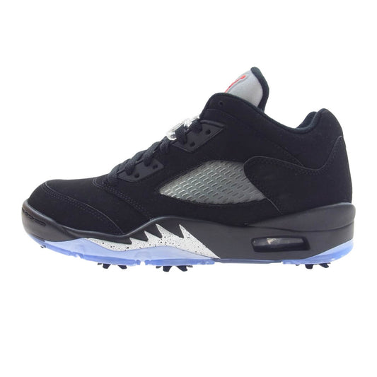 NIKE ナイキ CU4523-003 Air Jordan 5 Low Golf Black Metallic AJ5 エアジョーダン ロー ゴルフ ブラック メタリック スニーカー ブラック系 26.5cm【新古品】【未使用】【中古】
