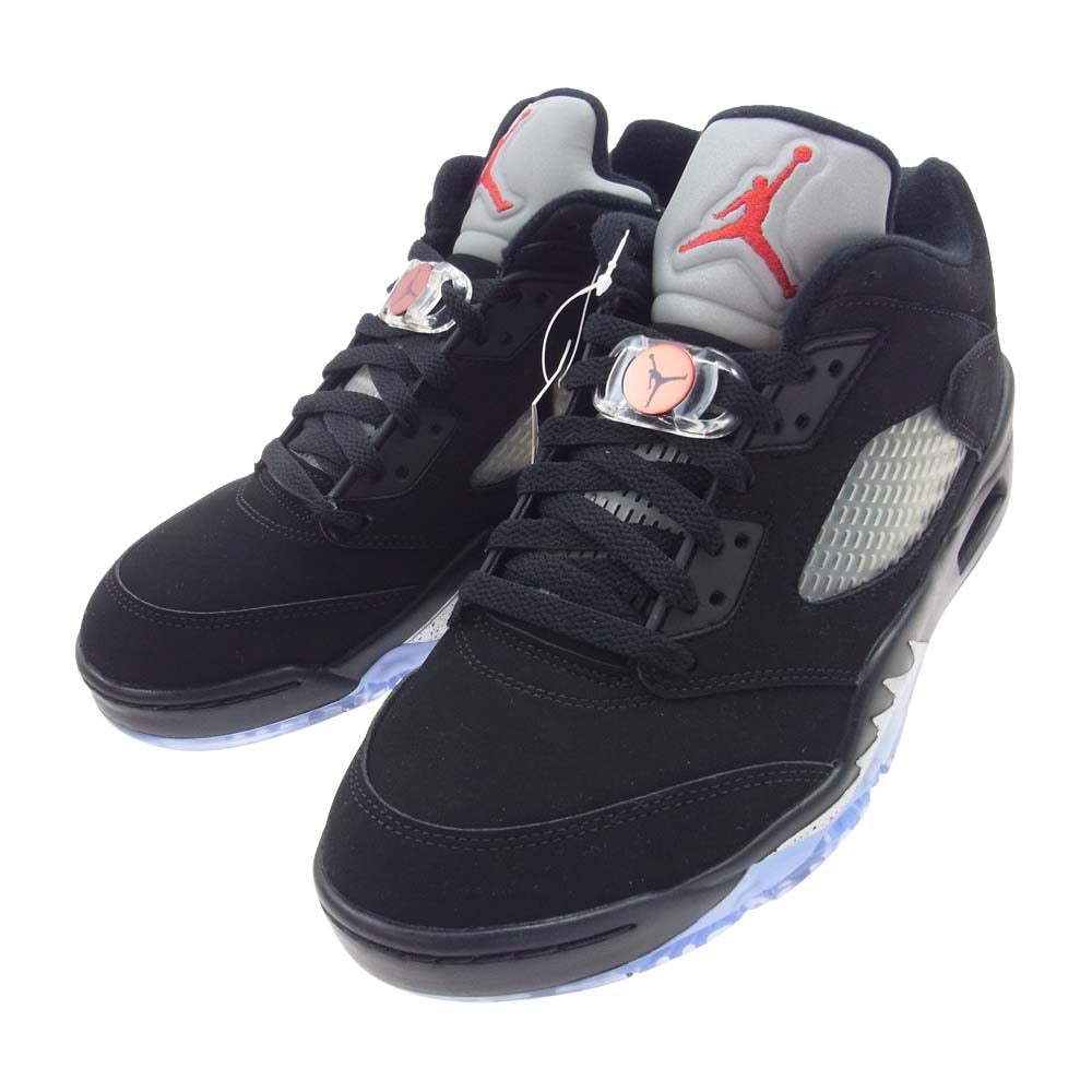 NIKE ナイキ CU4523-003 Air Jordan 5 Low Golf Black Metallic AJ5 エアジョーダン ロー ゴルフ ブラック メタリック スニーカー ブラック系 26.5cm【新古品】【未使用】【中古】