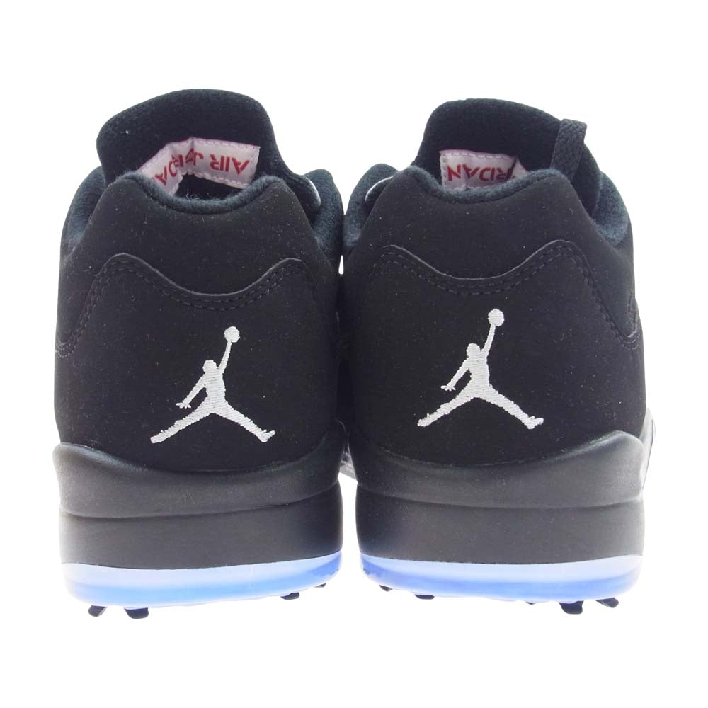 NIKE ナイキ CU4523-003 Air Jordan 5 Low Golf Black Metallic AJ5 エアジョーダン ロー ゴルフ ブラック メタリック スニーカー ブラック系 26.5cm【新古品】【未使用】【中古】