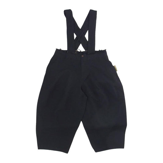 COMME des GARCONS コムデギャルソン 19AW AD2019 RD-U001 Black Junmpsuit ブラック ジャンプスーツ サスペンダー 吊りパンツ ブラック系 M【中古】