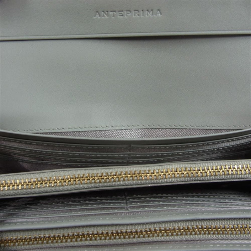 ANTEPRIMA アンテプリマ アネッロ　薄型 長財布　 ベージュ系【極上美品】【中古】