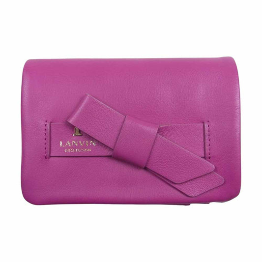 LANVIN ランバン ラペリパース ピンク系【新古品】【未使用】【中古】