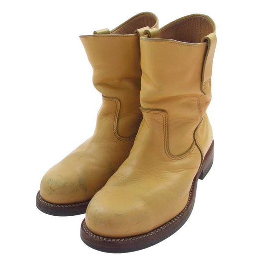 MADE IN GM JAPAN メイドインジーエムジャパン TIGER タイガー ペコス ソールカスタム ブーツ イエロー系 10【中古】