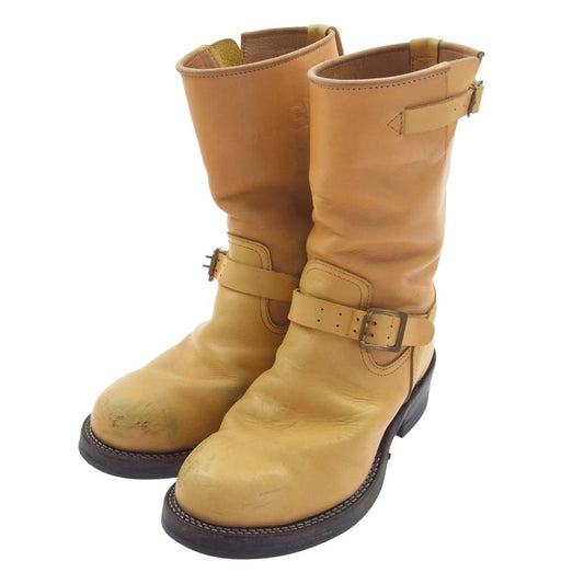 MADE IN GM JAPAN メイドインジーエムジャパン 1st model YELLOW イエロー エンジニア ブーツ イエロー系 ライトブラウン系 10【中古】