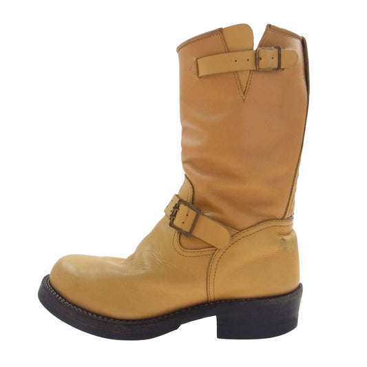 MADE IN GM JAPAN メイドインジーエムジャパン 1st model YELLOW イエロー エンジニア ブーツ イエロー系 ライトブラウン系 10【中古】