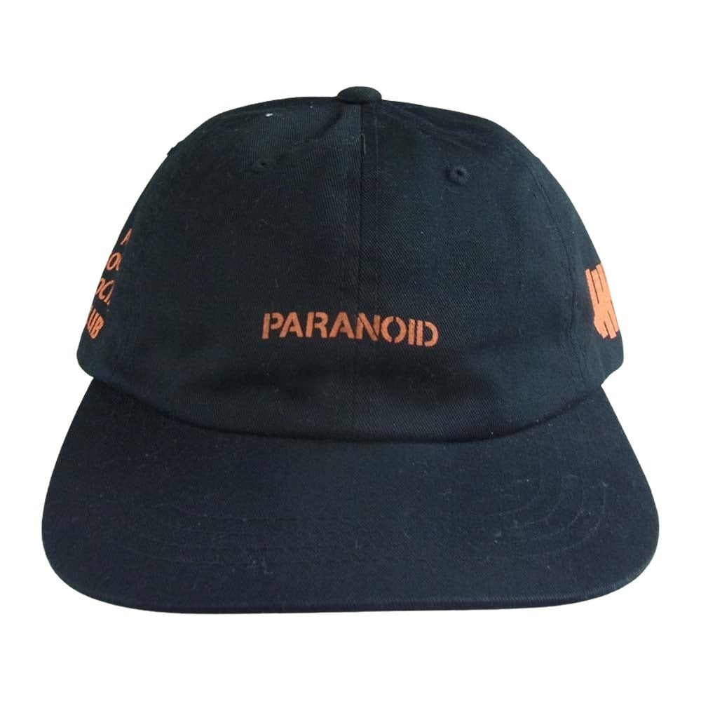 アンチソーシャルソーシャルクラブ UNDEFEATED アンディフィーテッド PARANOID CAP パラノイド キャップ ブラック系【中古】