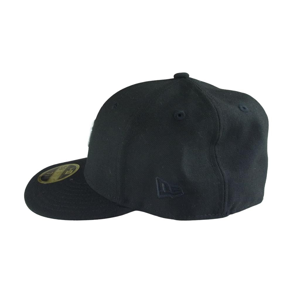 キス Pegasus New Era Cap ペガサス ニューエラ NEWYORK YANKEES ニューヨークヤンキース LOW PROFILE ロープロフィール ベースボール キャップ ブラック系 58.7cm【中古】