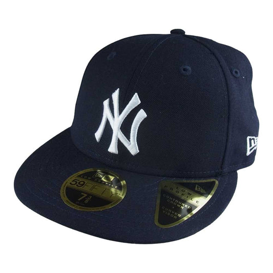 キス New Era for the New York Yankees 10th Anniversary Collection The Palette 59FIFTY Low Profile ニューエラ ニューヨークヤンキース 10周年 コレクション ロープロフィール ベースボール キャップ 10th Anniversary ネイビー系 58.7cm【中古】