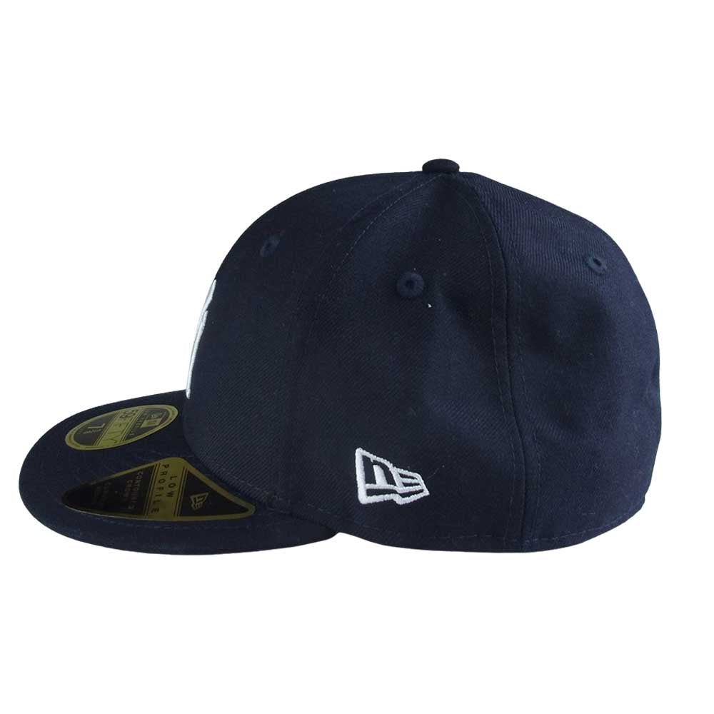 キス New Era for the New York Yankees 10th Anniversary Collection The Palette 59FIFTY Low Profile ニューエラ ニューヨークヤンキース 10周年 コレクション ロープロフィール ベースボール キャップ 10th Anniversary ネイビー系 58.7cm【中古】